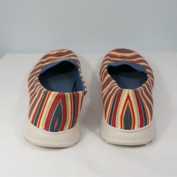 Lands' End Striped Loafers Size 9.5B - Picture 4 of 8